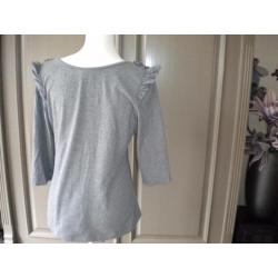 t shirt kleur grijs maat l