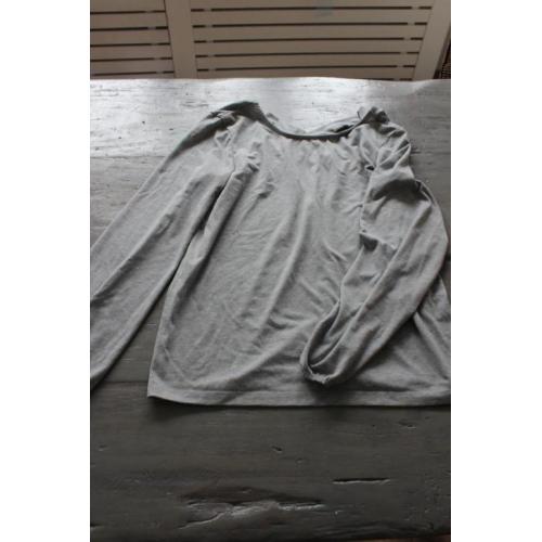 Grijs shirt Vero Moda met gekruiste rug maat M