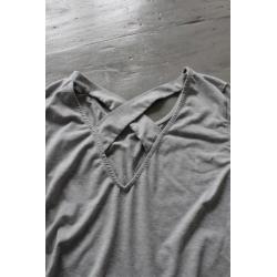 Grijs shirt Vero Moda met gekruiste rug maat M
