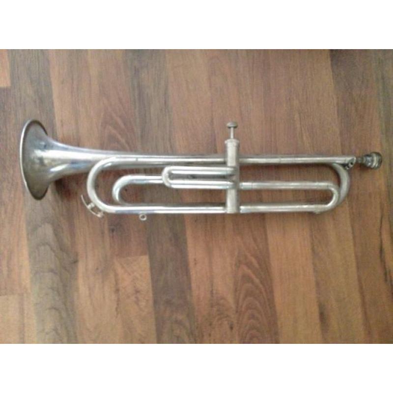 Blaas instrument trompet??? Heeft 1 ventiel