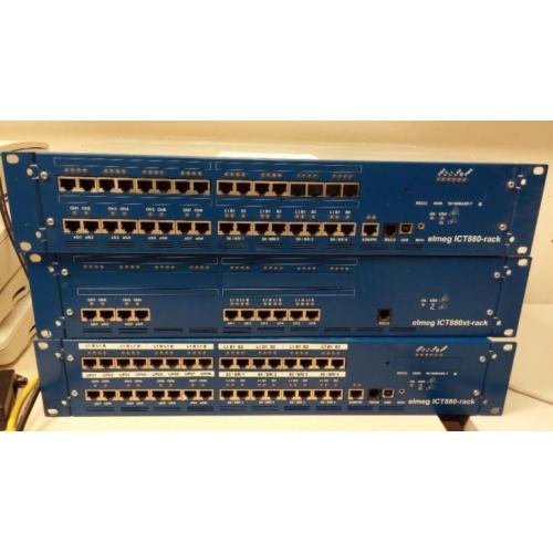 Elmeg ICT 880 rack + modules