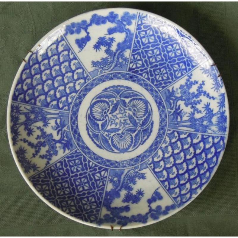Nr. Z241: Chineesachtige blauwe schaal