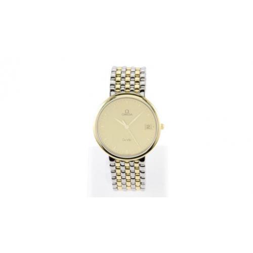Bicolour Omega horloge De Ville