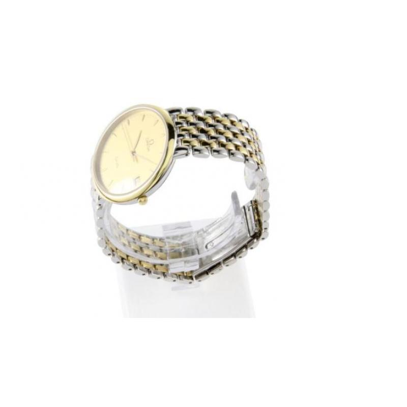 Bicolour Omega horloge De Ville