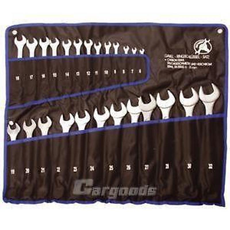 Steek en Ringsleutel set - 25 Delig van 6 tot 32mm