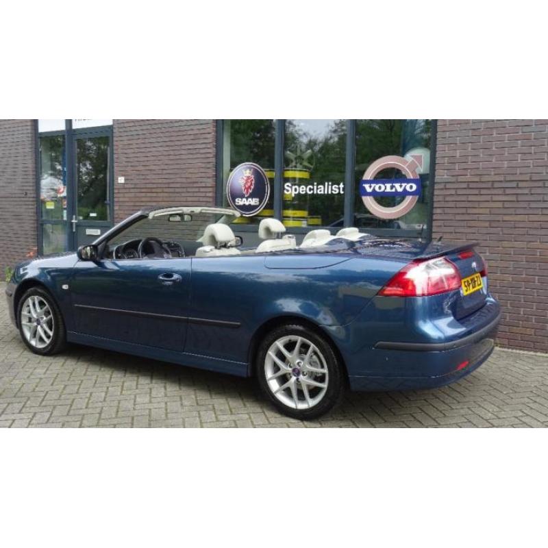 Saab 9-3 1.8 T Cabrio AUT 2007 Blauw