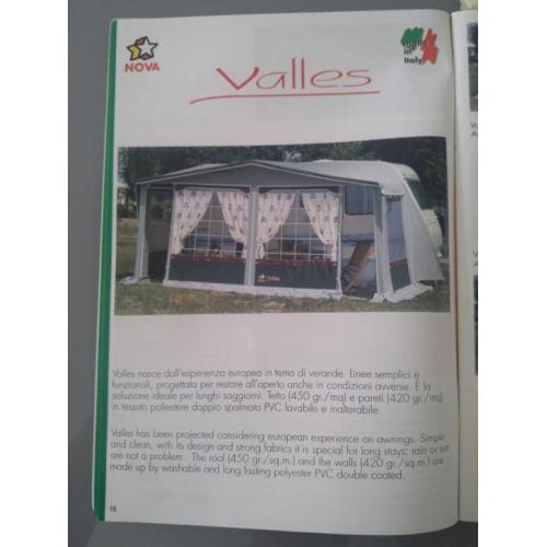 Voortent Nova Valles #7 (omloopmaat 8.30m - 8.60m)
