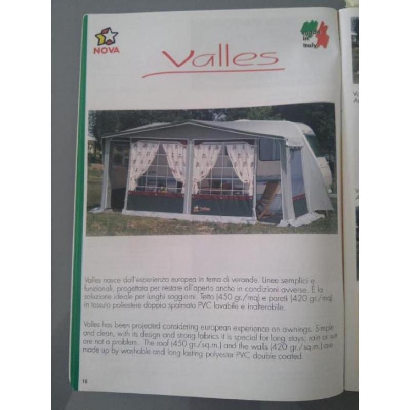 Voortent Nova Valles #7 (omloopmaat 8.30m - 8.60m)