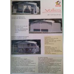 Voortent Nova Valles #7 (omloopmaat 8.30m - 8.60m)