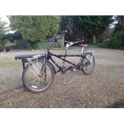 Tandem : Mountainbike / Trekkersfiets