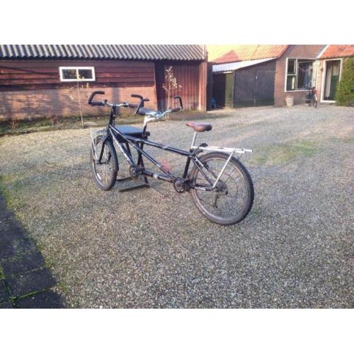 Tandem : Mountainbike / Trekkersfiets
