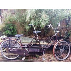 Tandem fiets