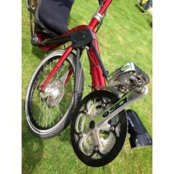 Zephyr ligfiets (nieuwstaat!)