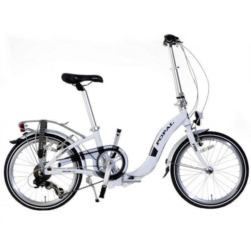 Popal Subway vouwfiets F201 wit (Vouwfietsen)