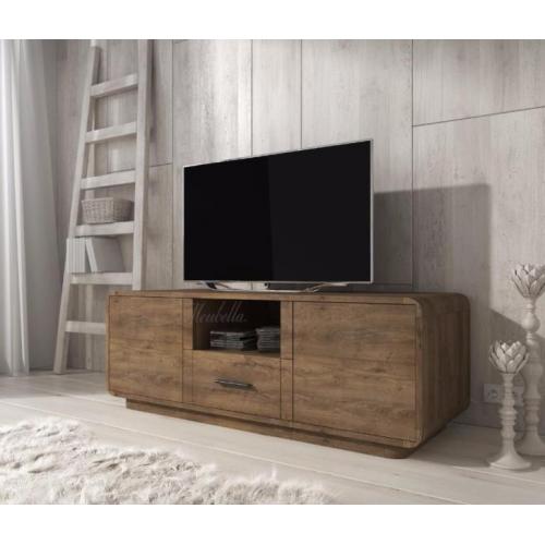 Houten tv-meubel Artus 140 cm 2 deuren en een lade NIEUW