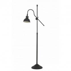Mooie vloerlamp antiek zwart mat