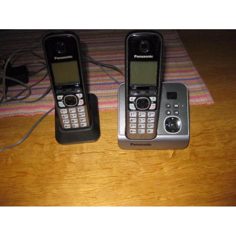 Dect telefoon Panasonic model KX-TG6721NL met antwoordappara