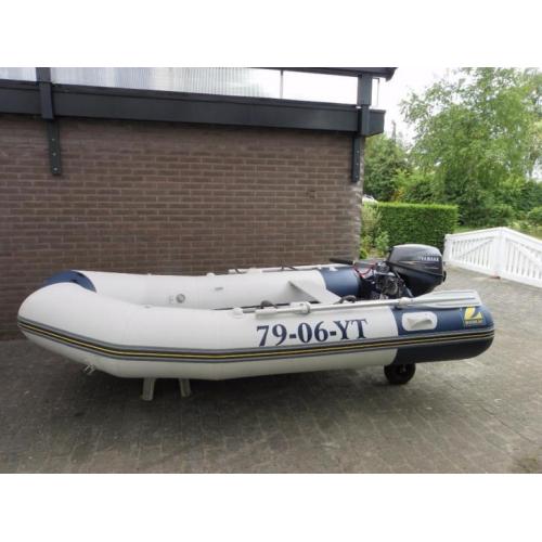zodiac c310s met yamaha 8 pk 4 takt