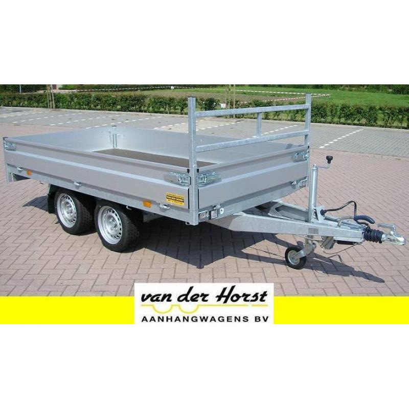 VOORRAADAKTIE Hapert Henra Anssems aanhangwagen plateauwagen