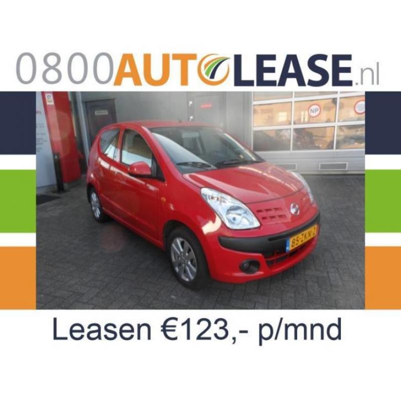 Nissan Pixo 1.0 50KW | Lease € 123,– per mnd