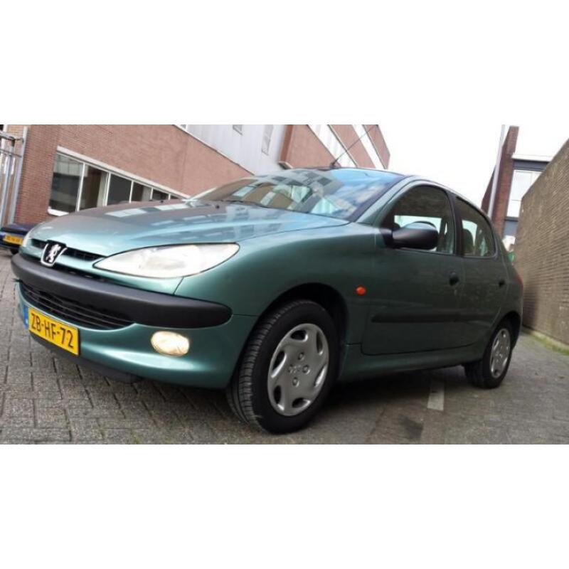 Peugeot 206 1.4 - 5D - Airco - Groen - LEUKE AUTO!!!