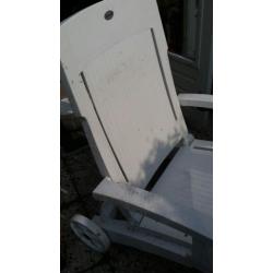 Hartman opklapbaar ligbed met wielen