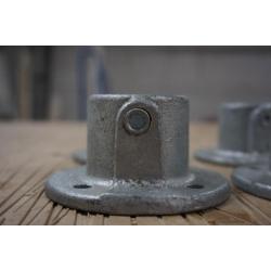 4x ronde voetplaat steiger buis