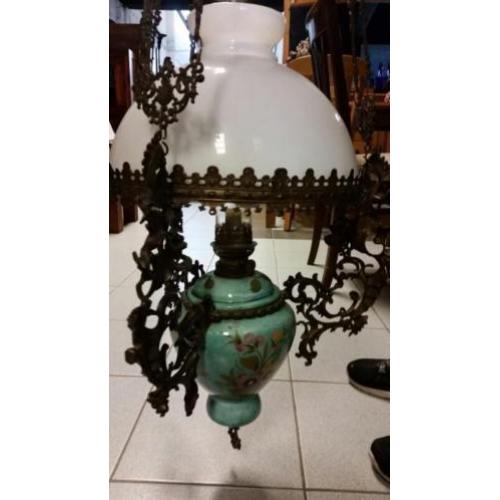 Antieke oude olielamp