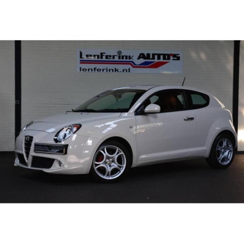 Alfa Romeo Mito 0.9 Turbo 2013 Wit Clima Navi Leder 1e eig.