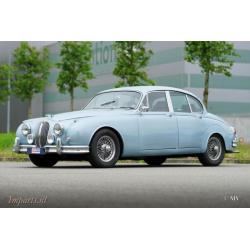 Mooie Jaguar MK2 automatic met LPG uit 1962