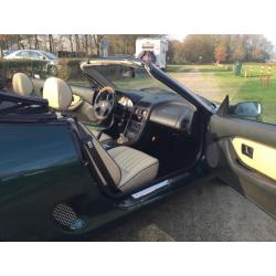 MGF 1.8 VVC, Creme leer, Nieuwe APK, TF face lift