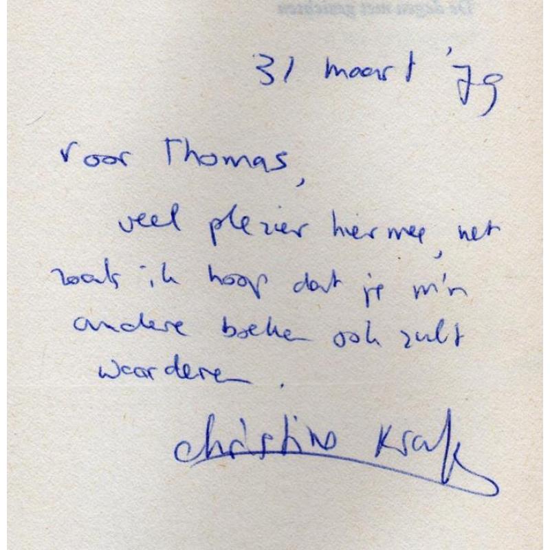 Kraft, Christine - Omgeving (gesig. opdracht 1977 1e dr.)