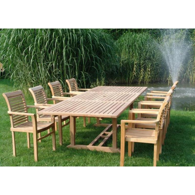 Koopzondag 5 Juni open van 12 tot 17 uur 6500m2 Teak meubels