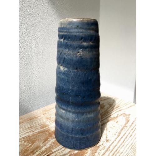 Mobach vaas | top conditie | vintage keramiek ribbelvaas
