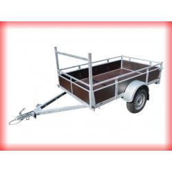 Nieuwe open aanhanger/aanhangwagen 750kg // v.a. € 469,- ex.