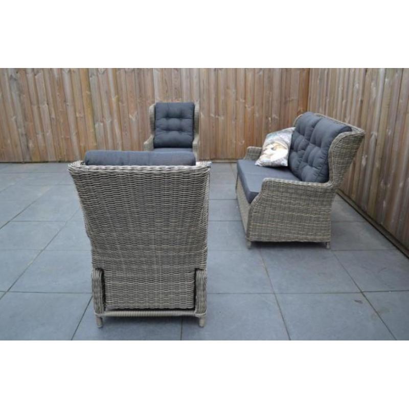 Barcelona Verstelbare Loungeset Kobo Grey, Actie!
