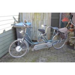 Sparta tandem met elektrische ondersteuning, zeer netjes!