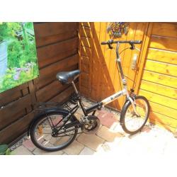 Nette vouwfiets, gebruikt voor vakanties vouw fiets