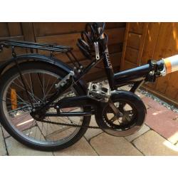Nette vouwfiets, gebruikt voor vakanties vouw fiets