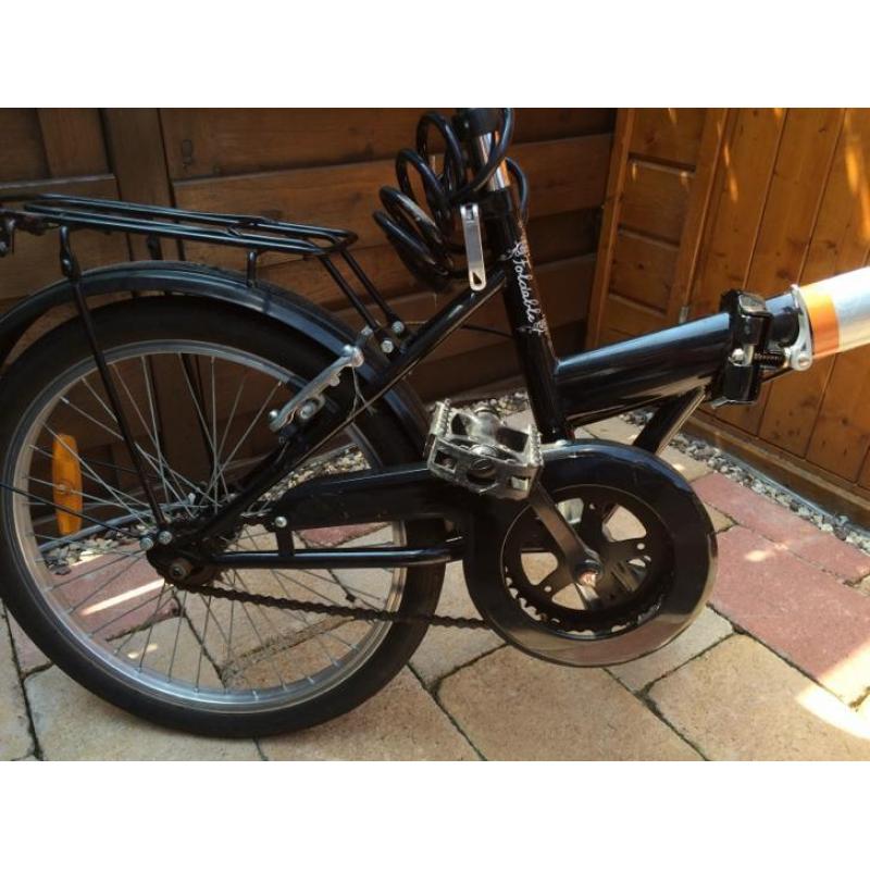 Nette vouwfiets, gebruikt voor vakanties vouw fiets
