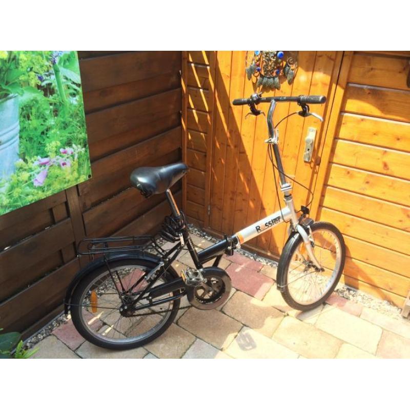 Nette vouwfiets, gebruikt voor vakanties vouw fiets