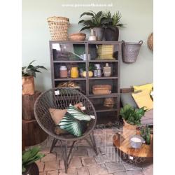 Vitrinekast hemnes small clay industrieel PresentHouse