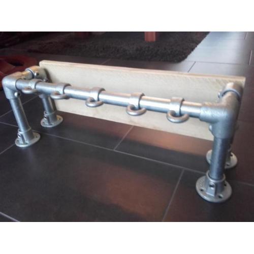 Kapstok steigerbuis steigerhout industrieel 45,-