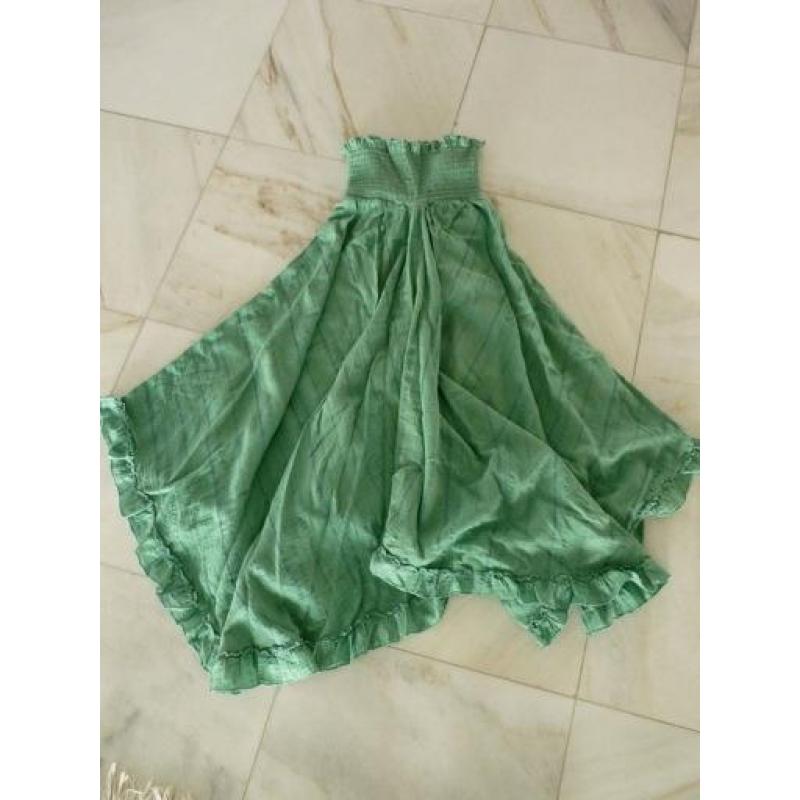 Nieuw!!! Leuk zomerjurkje bustier maat 38/40. Groen.