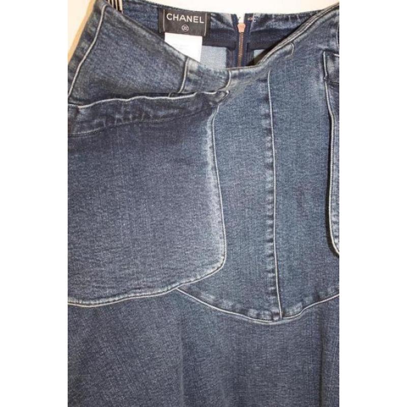Denim skirt van Chanel! Mt 40 (nlse mt 38). Als nieuw