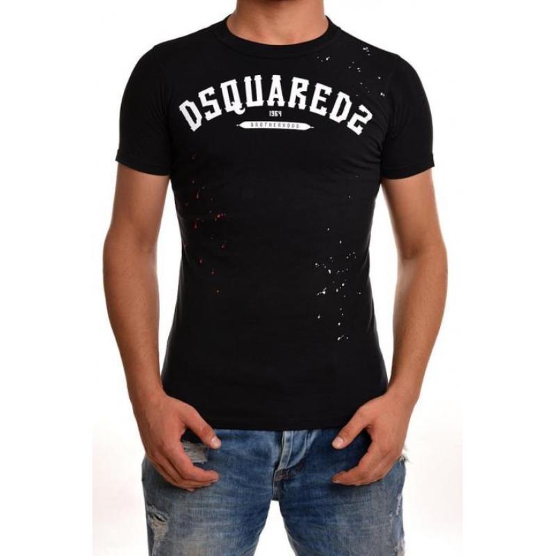 Dsqaured t-shirt's met hoge kortingen.