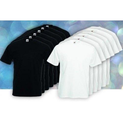 zwarte en witte T shirts tegen een scherpe prijs