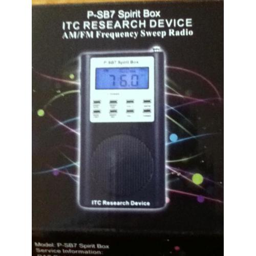 Spiritbox Paranormaal EVP Spiritueel Ghostbox