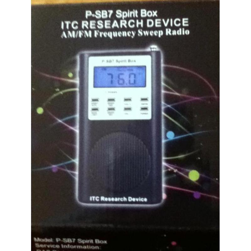 Spiritbox Paranormaal EVP Spiritueel Ghostbox