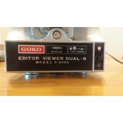 Editor viewer dubbel 8 of super 8, merk GOKO